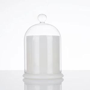Luxury wedding candle ceramic jar dome bell lid scented soy candle, 110mm dia.x 140mm h Luxury wedding candle ceramic jar dome bell lid scented soy candle, 110mm dia.x 140mm h