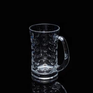 Glass beer cup, 81mm dia.x 135mm h