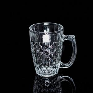 Glass beer cup, 81mm dia.x 117mm h