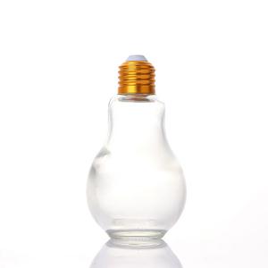 Light bulb shaped glass bottle 150ml,25mm,25-415, 71mm dia.x 124mm h Light bulb shaped glass bottle 150ml,25mm,25-415, 71mm dia.x 124mm h