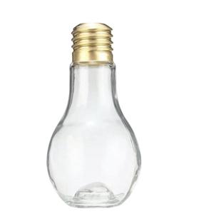 Light bulb shaped glass bottle 100ml,25mm,25-415, 59mm dia.x 94mm h Light bulb shaped glass bottle 100ml,25mm,25-415, 59mm dia.x 94mm h