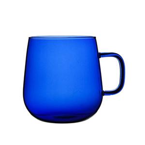 Glass mug, 75mm dia.x 100mm h