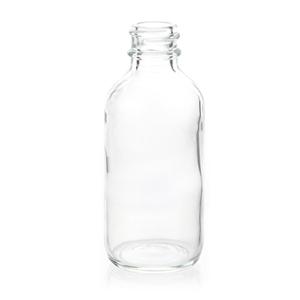 2oz/60ml flint boston round bottle, 39mm dia.x 94mm h 2oz/60ml flint boston round bottle, 39mm dia.x 94mm h