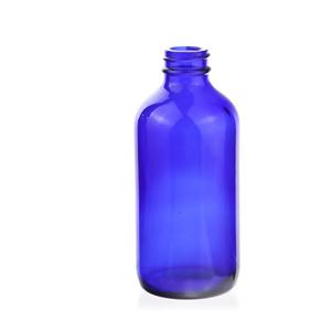 8oz/240ml blue boston round bottle, 60mm dia.x 138mm h 8oz/240ml blue boston round bottle, 60mm dia.x 138mm h