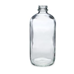 16oz/480ml flint boston round bottle, 75mm dia.x 168mm h 16oz/480ml flint boston round bottle, 75mm dia.x 168mm h