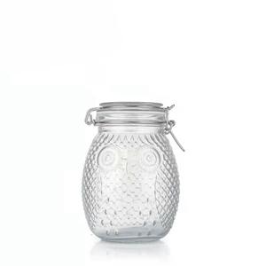 Fido jars, 132mm dia.x 185mm h