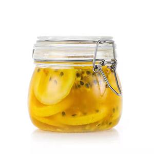 Clip top glass jar 500ml, 109mm dia.x 104mm h Clip top glass jar 500ml, 109mm dia.x 104mm h