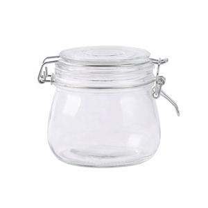 Clip top glass jar 450ml, 110mm dia.x 110mm h Clip top glass jar 450ml, 110mm dia.x 110mm h