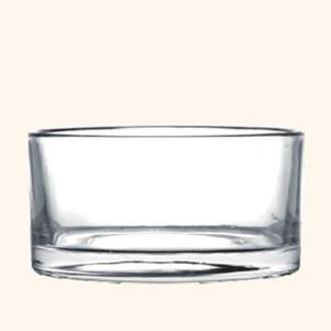 Glass candle holder, 91mm dia.x 42mm h Glass candle holder, 91mm dia.x 42mm h