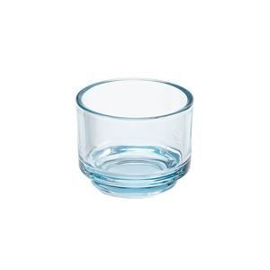 Coloer cup for candle, 75mm dia.x 75mm h