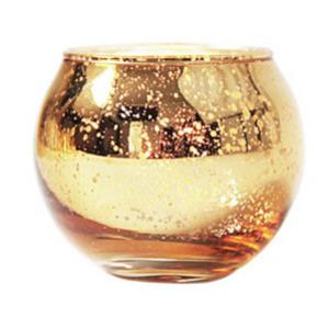 Mercury glass tealight candle holders votive glass tealight candle holder, 67mm dia.x 55mm h