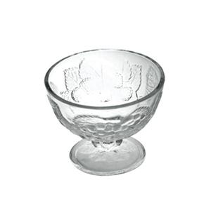 Ice cream bowl glass modern, 70mm dia.x 80mm h