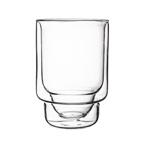 Double walled beer glass, 100mm dia.x 150mm h