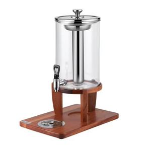 Glass beverage dispenser, 205mm dia.x 330mm h