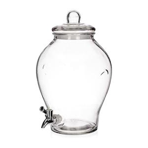 Glass beverage dispenser, 230mm dia.x 350mm h Glass beverage dispenser, 230mm dia.x 350mm h