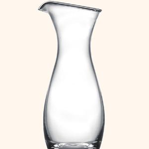 Glass decanter, 78mm dia.x 250mm h Glass decanter, 78mm dia.x 250mm h