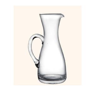Glass decanter, 80mm dia.x 215mm h Glass decanter, 80mm dia.x 215mm h