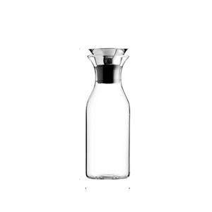 Glass decanter, 95mm dia.x 305mm h