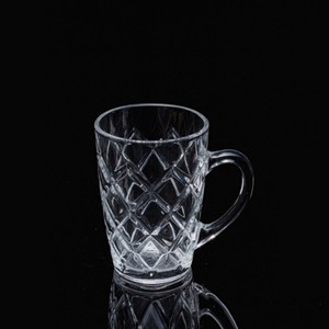 Coffee cups glass, 69mm dia.x 92mm h