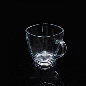 Glass coffe cup, 78mm dia.x 73mm h