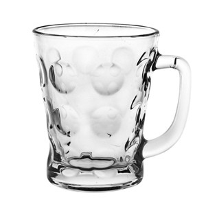 Transparent tea glass coffee cup coffee tea hot drinking water cup mug, 68mm dia.x 101mm h