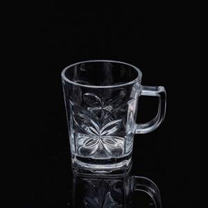 Tea glass tumbler, 81mm dia.x 90mm h