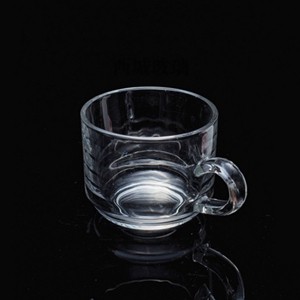 Mugs glass, 79mm dia.x 62mm h