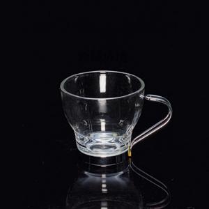 Glass tea tumbler, 76mm dia.x 80mm h