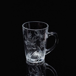 Glass cups, 69mm dia.x 92mm h