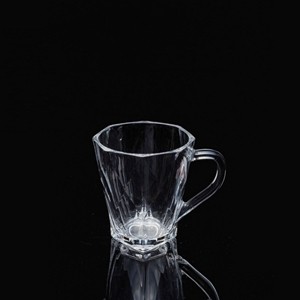 Glass mugs, 81mm dia.x 88mm h