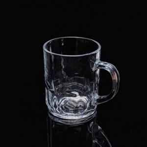 Glass coffee cups, 76mm dia.x 83mm h