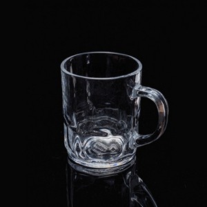 Glass coffee cups, 76mm dia.x 83mm h