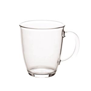 Clear coffee mug latte capucinno americano reusable coffee cup, 74mm dia.x 100mm h