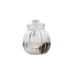 Glass storage jar, 230mm dia.x 320mm h Glass storage jar, 230mm dia.x 320mm h