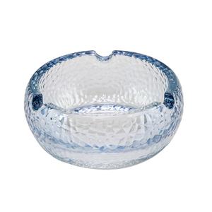 Glass ash tray, 115mm dia.x 50mm h Glass ash tray, 115mm dia.x 50mm h