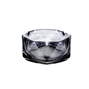 Glass ash tray, 115mm dia.x 52mm h Glass ash tray, 115mm dia.x 52mm h