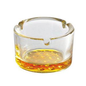 Glass ashtray, 100mm dia.x 39mm h Glass ashtray, 100mm dia.x 39mm h