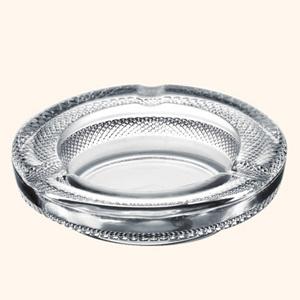 Glass ash tray round, 185mm dia.x 44mm h Glass ash tray round, 185mm dia.x 44mm h