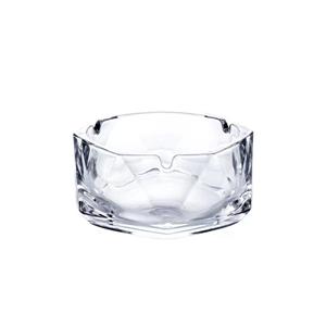 Glass ash tray, 115mm dia.x 52mm h Glass ash tray, 115mm dia.x 52mm h