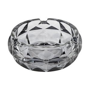 Glass ash tray, 115mm dia.x 50mm h Glass ash tray, 115mm dia.x 50mm h