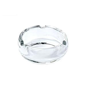 Glass ash tray, 120mm dia.x 48mm h Glass ash tray, 120mm dia.x 48mm h