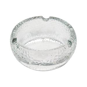 Glass ash tray, 115mm dia.x 50mm h Glass ash tray, 115mm dia.x 50mm h