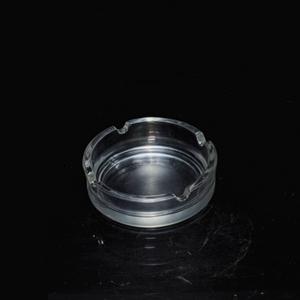 Glass ash tray, 93mm dia.x 29mm h Glass ash tray, 93mm dia.x 29mm h