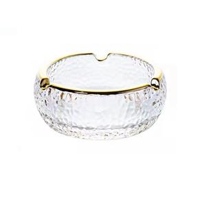 Glass ash tray, 115mm dia.x 50mm h