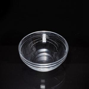 Glass bowl, 124mm dia.x 56mm h