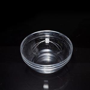 Glass bowl, 139mm dia.x 62mm h Glass bowl, 139mm dia.x 62mm h