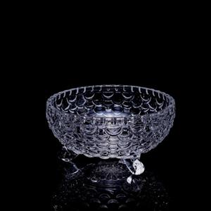 Glass bowl, 176mm dia.x 89mm h