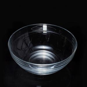 Glass bowl, 228mm dia.x 90mm h Glass bowl, 228mm dia.x 90mm h