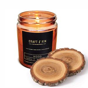 9oz glass candle threaded jars, 70mm dia.x 80mm h