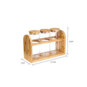 Glass canister, 325mm dia.x 220mm h